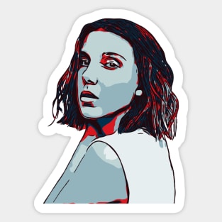 Millie bobby brown. Sticker